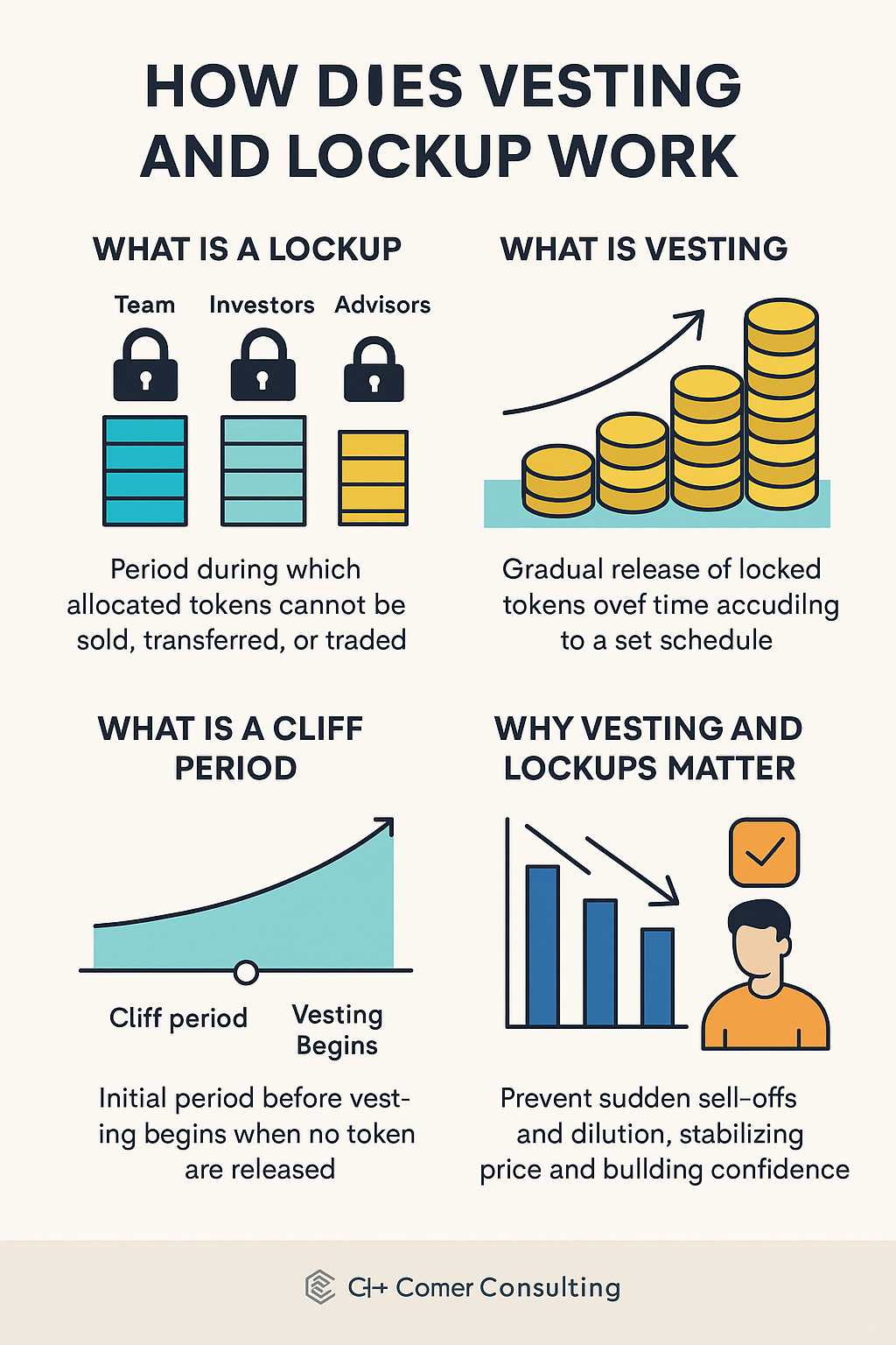 How Lockup and Vesting work